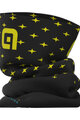 ALÉ Cycling neckwarmer - STARS TUBOLAR - black/yellow