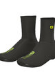 ALÉ Cycling shoe covers - ACCESSORI RAIN 2.0 - black/yellow