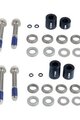 SRAM set of washers - SET POST - silver