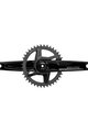 SRAM cranks with chainring - RIVAL 1X DUB WIDE 172.5 40T - black