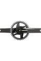 SRAM cranks with chainring - FORCE 1X D2 DUB IRIDESCENT 172.5mm - black