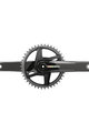 SRAM cranks with chainring - FORCE 1X WIDE D2 DUB IRIDESCENT 175mm - black