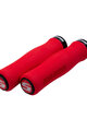 SRAM grips - LOCKING GRIPS 129 mm - red