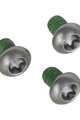 SRAM set of screws - CRANK BOLT KIT REMOVABLE SPIDER - silver