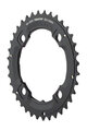 SRAM chainring - MTB 36T 104 S1 49 CHAINLINE AL5 2X10 NO PIN BLAST - black