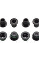 SRAM set of screws - CRANK CHAINRING BOLT KIT 4X2 - black