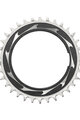 SRAM chainring - T-TYPE 34T  - silver/black