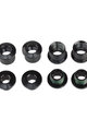 SRAM set of screws - CRANK CHAINRING BOLT KIT X01/DH 4-ARM - black