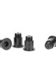 SRAM set of screws - CRANK CHAINRING BOLT KIT 4-ARM FORCE 2X 107 - black