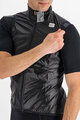 SPORTFUL Cycling gilet - HOT PACK EASYLIGHT - black