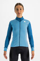 SPORTFUL Cycling winter long sleeve jersey - KELLY THERMAL - blue