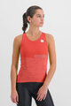 SPORTFUL Cycling tank top - GIARA - red