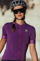 SPORTFUL Cycling short sleeve jersey - MONOCROM - purple