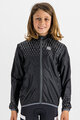 SPORTFUL Cycling windproof jacket - KID REFLEX - black