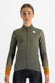 SPORTFUL Cycling winter long sleeve jersey - ROCKET THERMAL - green