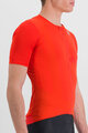 SPORTFUL Cycling short sleeve jersey - MATCHY - red