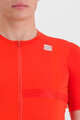 SPORTFUL Cycling short sleeve jersey - MATCHY - red