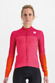 SPORTFUL Cycling winter long sleeve jersey - BODYFIT PRO THERMAL - pink