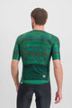 SPORTFUL Cycling short sleeve jersey - GLITCH BOMBER - green