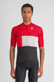 SPORTFUL Cycling short sleeve jersey - SNAP - red/black