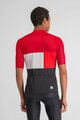 SPORTFUL Cycling short sleeve jersey - SNAP - red/black