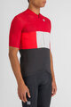 SPORTFUL Cycling short sleeve jersey - SNAP - red/black