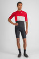 SPORTFUL Cycling short sleeve jersey - SNAP - red/black