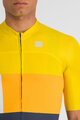 SPORTFUL Cycling short sleeve jersey - SNAP - yellow/blue