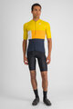 SPORTFUL Cycling short sleeve jersey - SNAP - yellow/blue