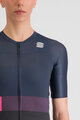 SPORTFUL Cycling short sleeve jersey - SNAP - black/blue