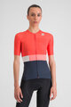 SPORTFUL Cycling short sleeve jersey - SNAP - red/blue