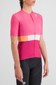 SPORTFUL Cycling short sleeve jersey - SNAP - pink