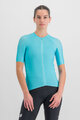 SPORTFUL Cycling short sleeve jersey - MATCHY - light blue