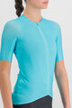 SPORTFUL Cycling short sleeve jersey - MATCHY - light blue