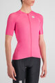 SPORTFUL Cycling short sleeve jersey - MATCHY - pink