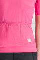 SPORTFUL Cycling short sleeve jersey - MATCHY - pink