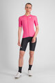 SPORTFUL Cycling short sleeve jersey - MATCHY - pink