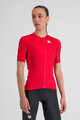 SPORTFUL Cycling short sleeve jersey - MATCHY - red