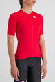 SPORTFUL Cycling short sleeve jersey - MATCHY - red