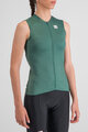 SPORTFUL Cycling sleeveless jersey - MATCH - green