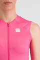 SPORTFUL Cycling sleeveless jersey - MATCH - pink