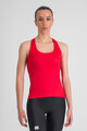 SPORTFUL Cycling sleeveless jersey - MATCHY - red