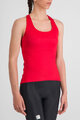 SPORTFUL Cycling sleeveless jersey - MATCHY - red