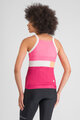 SPORTFUL Cycling sleeveless jersey - SNAP - pink