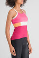 SPORTFUL Cycling sleeveless jersey - SNAP - pink