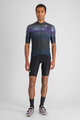 SPORTFUL Cycling short sleeve jersey - FLOW SUPERGIARA - grey/blue