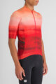 SPORTFUL Cycling short sleeve jersey - FLOW SUPERGIARA - red