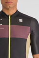 SPORTFUL Cycling short sleeve jersey - BREAKOUT SUPERGIARA - black/brown