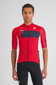 SPORTFUL Cycling short sleeve jersey - BREAKOUT SUPERGIARA - red/black