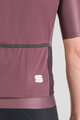 SPORTFUL Cycling short sleeve jersey - SUPERGIARA - bordeaux